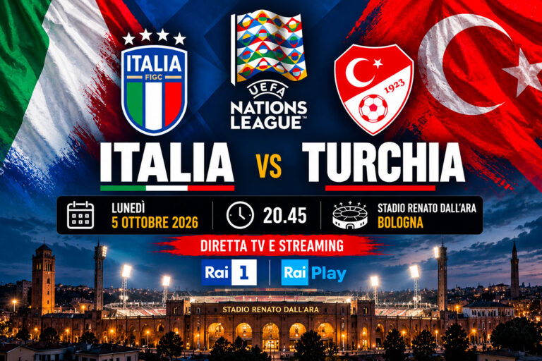Uefa Nations League, Italia Turchia
