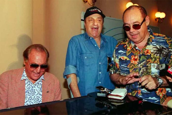 Giorgio Bracardi con Arbore e Boncompagni