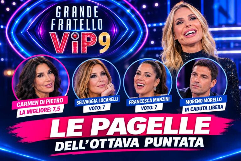 Grande Fratello Vip 9, Pagelle Cover
