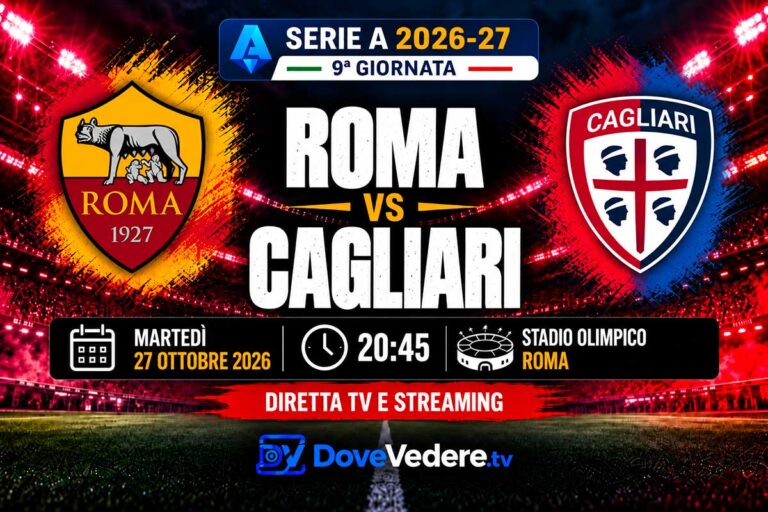 Serie A 2026-27, Roma Cagliari
