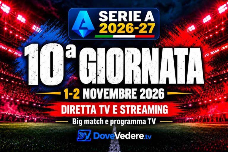 Serie A decima giornata