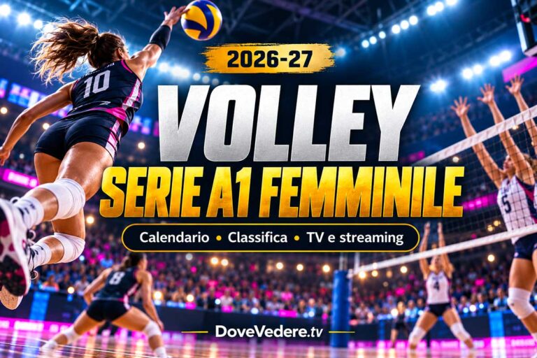 Volley Serie A1 femminile cover